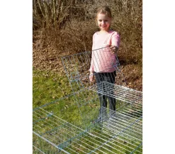 Kerbl Freilaufgehege - Jungtier-Freilaufgehege mit Ausbruchsperre, ca. B144/H60/T112 cm