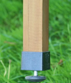 Kerbl Kaninchenstall & Hasenstall - Kaninchenstall Tyrol Alpin, ca. B119/H119/T100 cm Beige