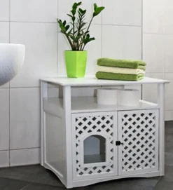 Kerbl Katzenklo|Katzenhöhlen > Katzenschrank Helena, , ca. B64/H64/T46 cm