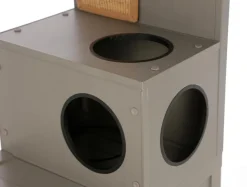 Kerbl Katzenspielhaus Alex ECO, , ca. B42/H152,5/T42 cm Grau Outlet