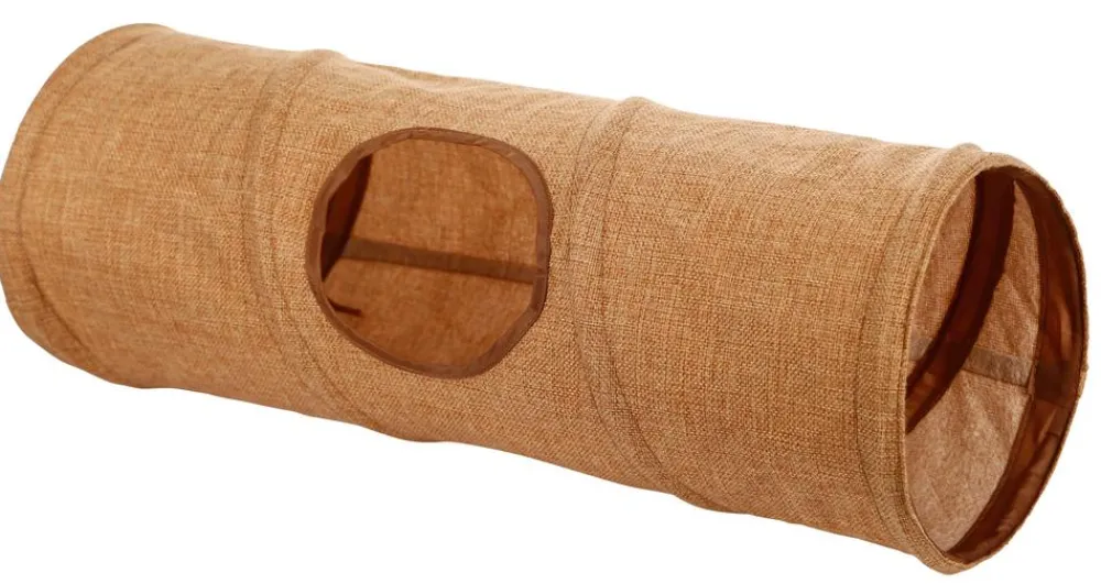 Kerbl Nagertunnel, ca. Ø18/B50 cm Braun New