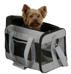 Kerbl Hundetransportboxen|Zubehör Tierarztbesuch - Tragetasche Casual, Grau