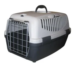 Kerbl Hundetransportboxen|Zubehör Tierarztbesuch - Transportbox Gulliver 3, Grau