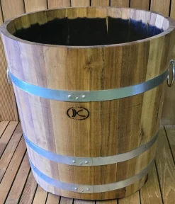 Küferei Kardos Blumentöpfe & Übertöpfe > XL-Akazienkübel, rund,
