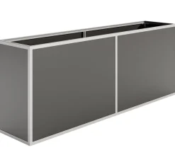 KGT Alu-Hochbeet 210, ca. B205/H77/T45 cm Silber New