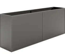 KGT Hochbeete & Frühbeete - Alu-Hochbeet 210, ca. B205/H77/T45 cm Anthrazit