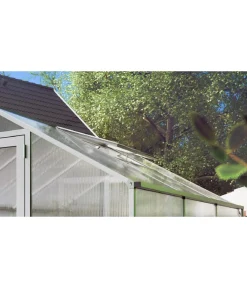 KGT Gewächshaus Zubehör - Dachfenster für Gewächshäuser mit 16 mm Verglasung Silber