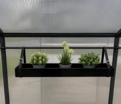 KGT Gewächshaus Zubehör - Design-Wanne Schwarz