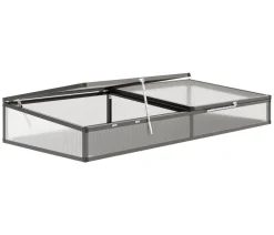 KGT Hochbeete & Frühbeete - Frühbeetaufsatz 210, , ca. B205/H32/T91 cm Anthrazit