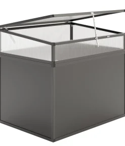 KGT Frühbeetaufsatz 130, , ca. B121/H32/T91 cm Anthrazit Discount