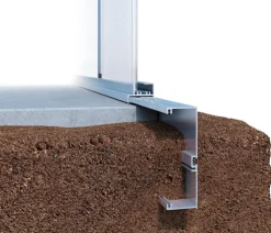 KGT Gewächshaus Zubehör > Fundamentrahmen Ortasia III