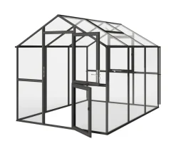 KGT Gewächshaus Aptasia III, ESG, ca. B233/H235/T323 cm Anthrazit Online