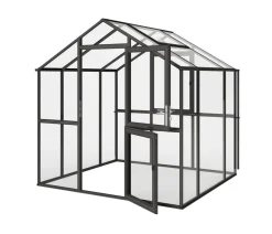 KGT Gewächshaus Aptasia III-Small, ESG, ca. B233/H235/T217 cm Anthrazit Online