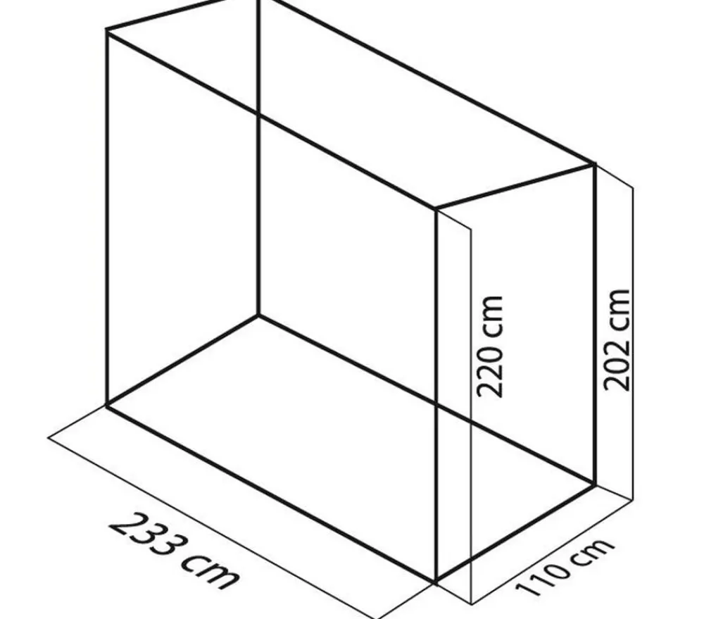 KGT Gewächshaus Linea I Dunkelgrau Discount