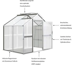 KGT Gewächshäuser > Gewächshaus Novum II, HKP