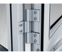 KGT Gewächshaus Rose III, ca. B233/H215/T322 cm Silber Best