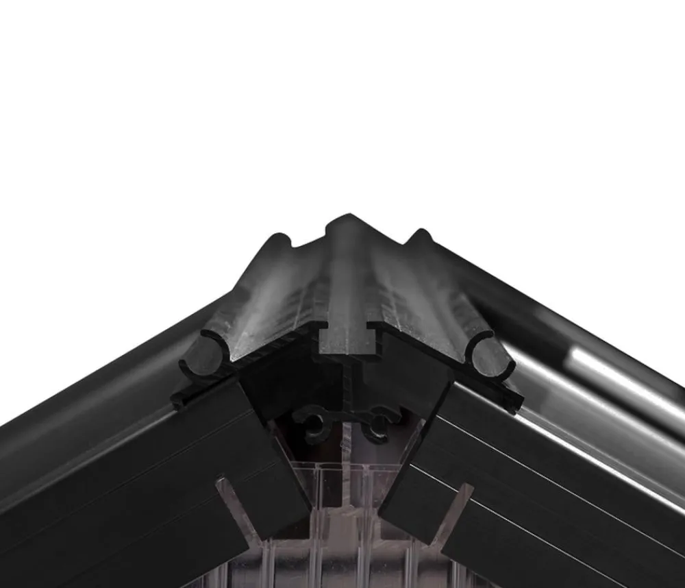 KGT Gewächshäuser - Gewächshaus Rose IV Dunkelgrau