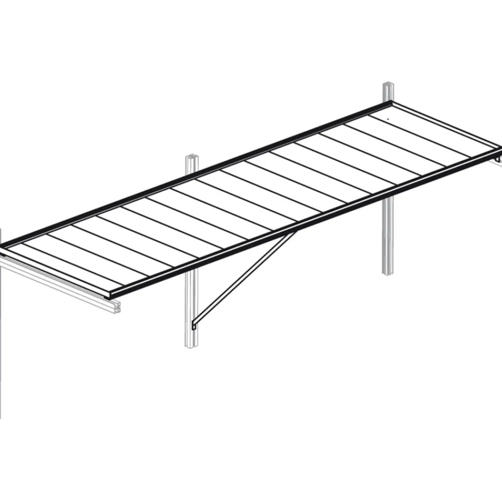 KGT Gewächshaustisch Silber Outlet
