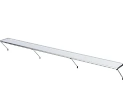 KGT Gewächshaus Zubehör - Hängebord Silber