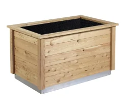 KGT Hochbeete & Frühbeete > Holz-Hochbeet Woody Light, ca. B127/H74/T80 cm