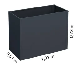 KGT Stahl-Hochbeet Urban Grow, / Discount