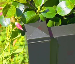 KHW Pflanzkübel & Blumenkästen > Kunststoff-Pflanz mit Spalier, ca. B100/H140/T43 cm