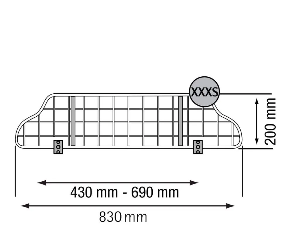 kleinmetall® Mehr Transport & Unterwegs > Auto-Hundeschutzgitter TraficGard