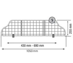 kleinmetall® Mehr Transport & Unterwegs > Auto-Hundeschutzgitter TraficGard