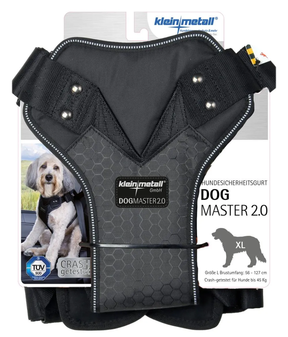 kleinmetall® Mehr Transport & Unterwegs|Hundehalsbänder & Geschirre > Hundeicherheitgurt Dogater 2.0