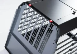 kleinmetall® Hundetransportboxen > Hundetransportbox VarioCage Einzelbox SL+, ca. B70/H69/T76-103 cm