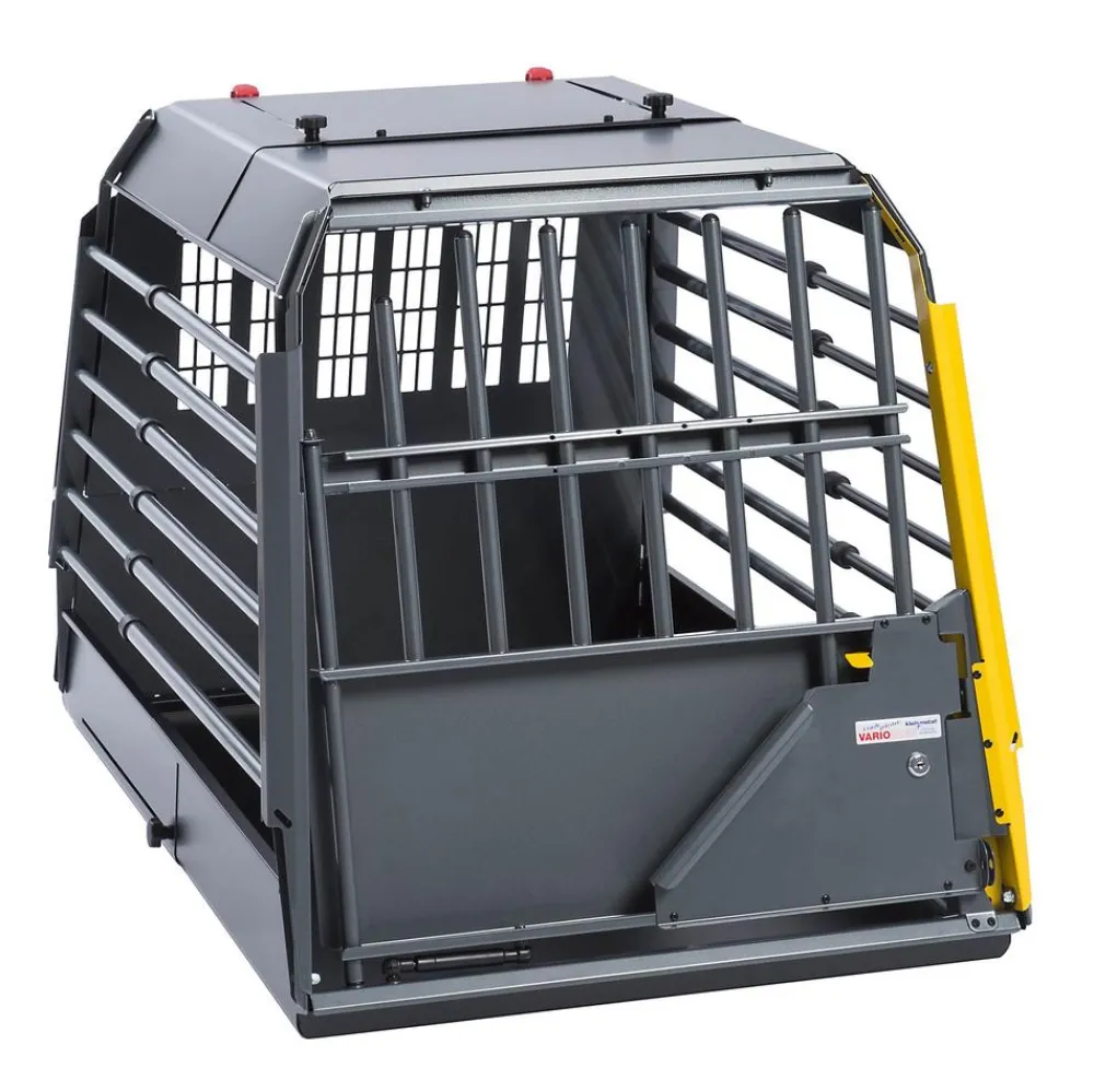 kleinmetall® Hundetransportboxen > Hundetransportbox VarioCage Einzelbox SL+, ca. B70/H69/T76-103 cm