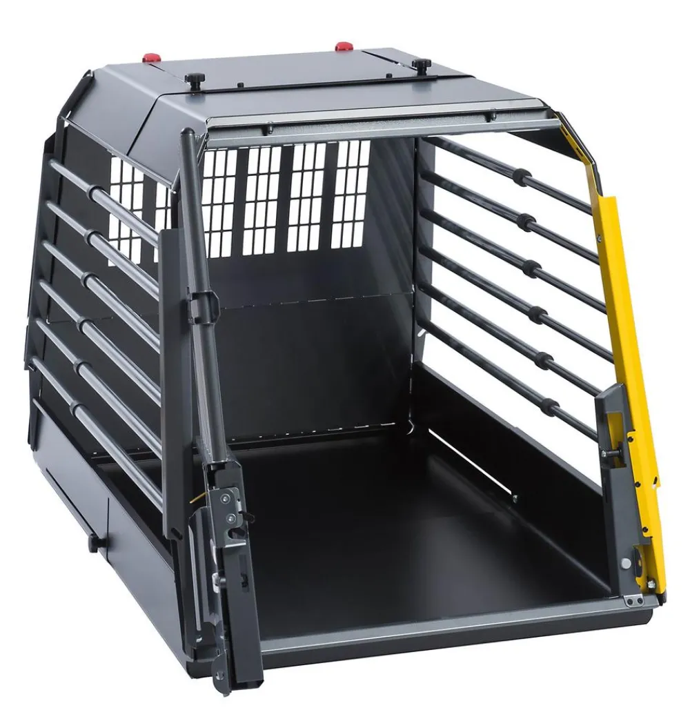 kleinmetall® Hundetransportboxen > Hundetransportbox VarioCage Einzelbox SL+, ca. B70/H69/T76-103 cm