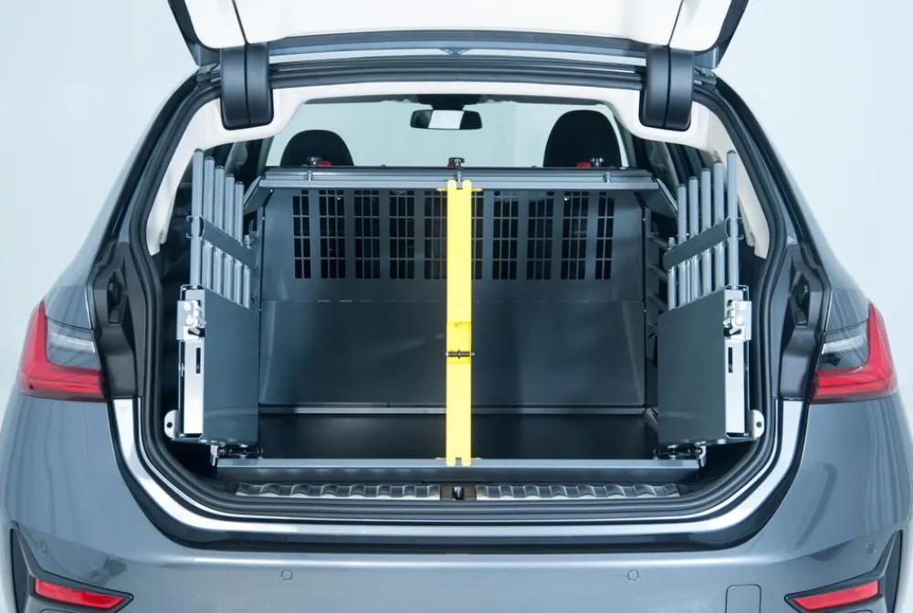 kleinmetall® Hundetransportbox VarioCage Doppelbox M, ca. B93/H65/T76-103 cm Discount
