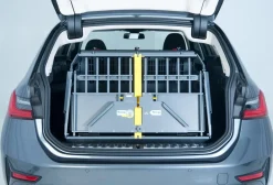 kleinmetall® Hundetransportboxen - Hundetransportbox VarioCage Doppelbox S, ca. B93/H59/T73-99 cm