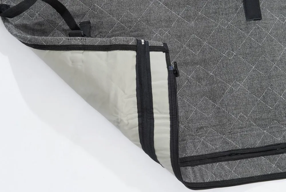 kleinmetall® Mehr Transport & Unterwegs|Hundedecken - Rücksitzschondecke Prestige, , ca. B155/H55/T140 cm Grau