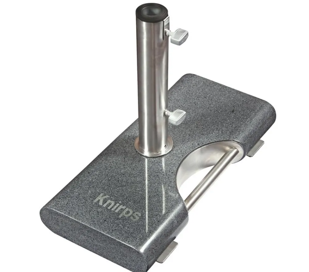 Knirps Balkon-Granitsockel mit Griff, 25 kg Hot