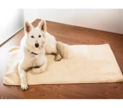 K & N Hundedecken|Katzenbetten & Katzenkissen > Schurwolle Haustierdecke, rechteckig, ca. B120/T80 cm
