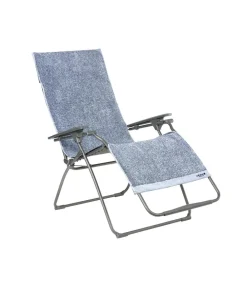 Lafuma Frotteauflage Littoral, ca. B60/T180 cm Blau Discount