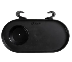 Lafuma Getränkehalter für Relaxsessel, ca. B7/H15/T30 cm Schwarz Discount