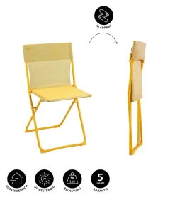 Lafuma Klappstuhl Balcony II, ca. B48/H83/T44 cm Gelb Hot