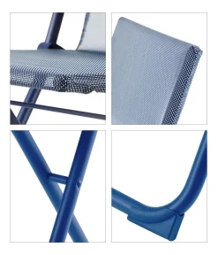 Lafuma Klappstuhl Balcony II, ca. B48/H83/T44 cm Blau Outlet