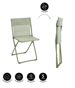 Lafuma Klappstühle - Klappstuhl Balcony II, ca. B48/H83/T44 cm Moosgrün
