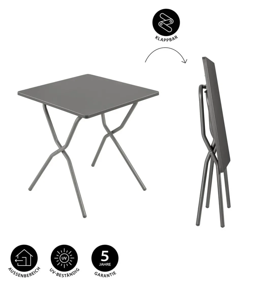 Lafuma Klapptische > Klapptisch Balcony Tab 64, ca. B64/H72/T70 cm
