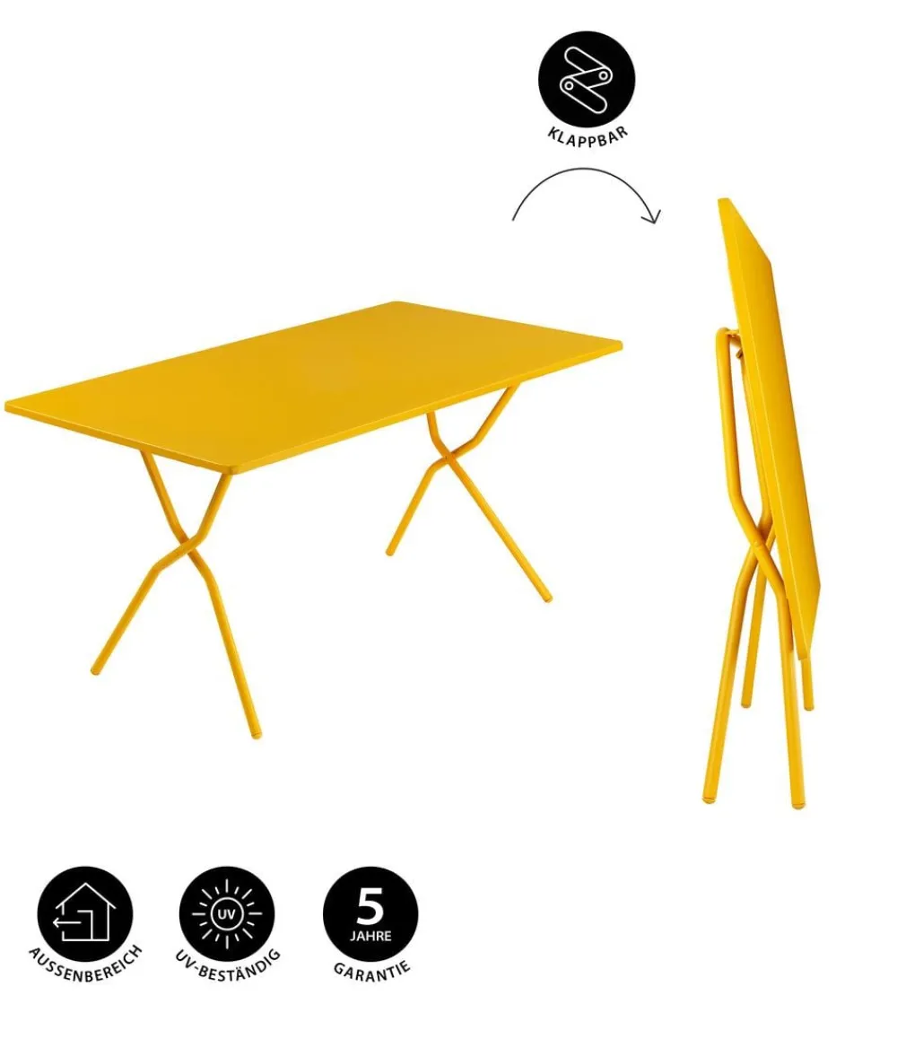 Lafuma Klapptische > Klapptisch Balcony Tab 140, ca. B140/H72/T80 cm