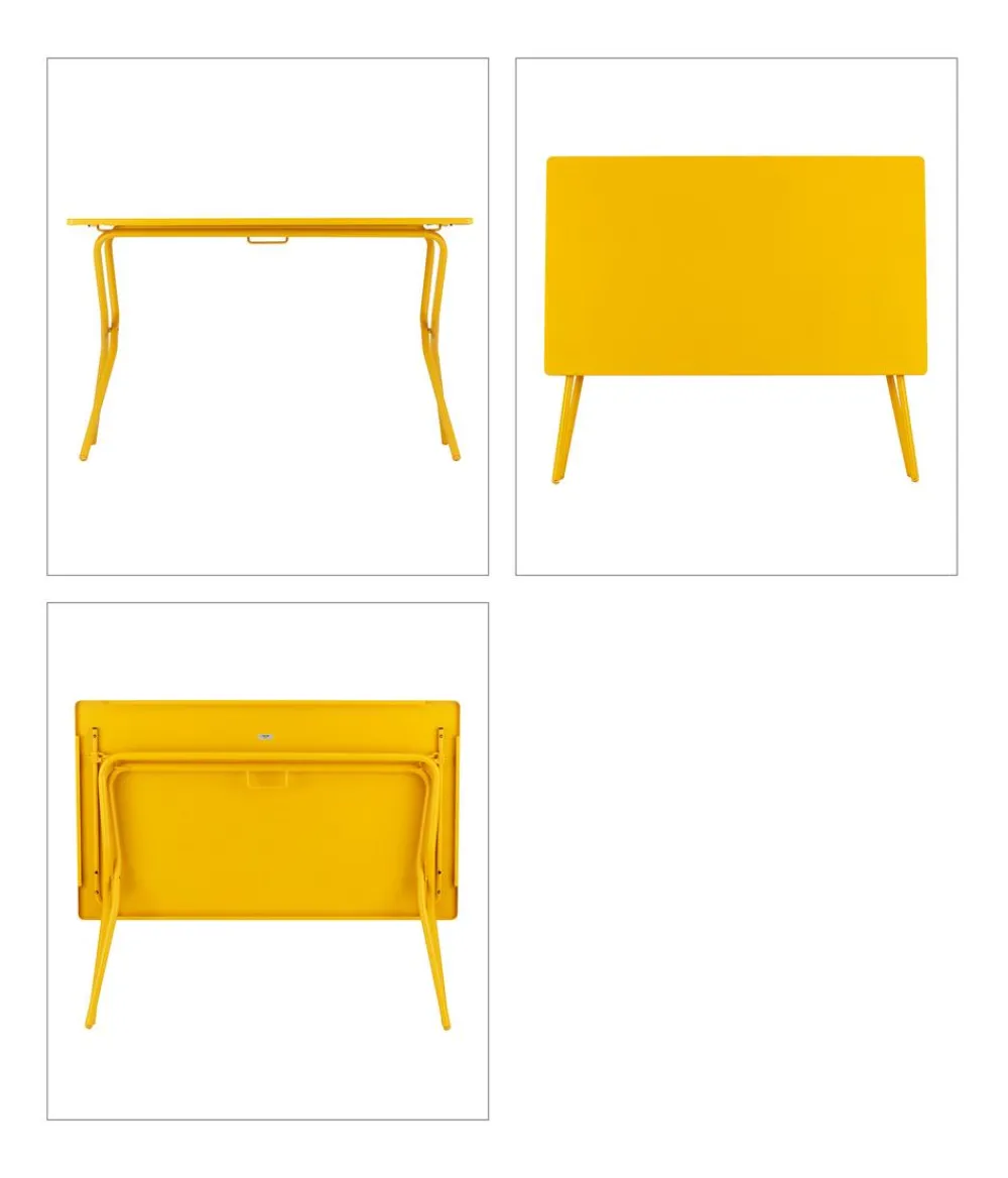 Lafuma Klapptisch Balcony Tab 120, ca. B120/H72/T70 cm Gelb Outlet