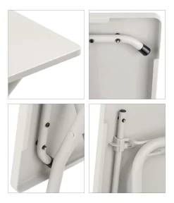 Lafuma Klapptische - Klapptisch Balcony Tab 120, ca. B120/H72/T70 cm Beige