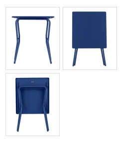 Lafuma Klapptische - Klapptisch Balcony Tab 64, ca. B64/H72/T70 cm Blau
