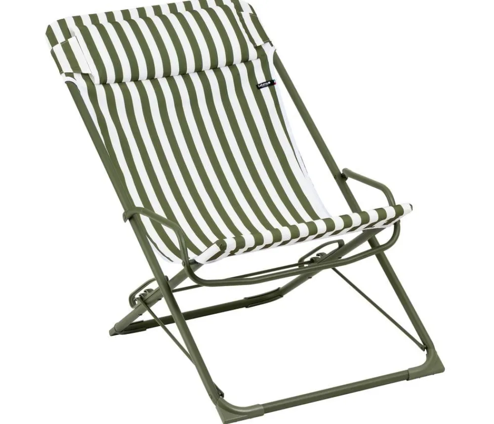 Lafuma Klappstühle > Liegestuhl Transaswing gestreift, ca. B60/H70-91/T83-100 cm