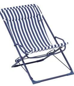 Lafuma Klappstühle - Liegestuhl Transaswing gestreift, ca. B60/H70-91/T83-100 cm
