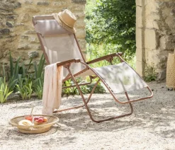 Lafuma Relaxliegen - Relaxliege R Clip, ca. B67/H114/T88 cm Orange